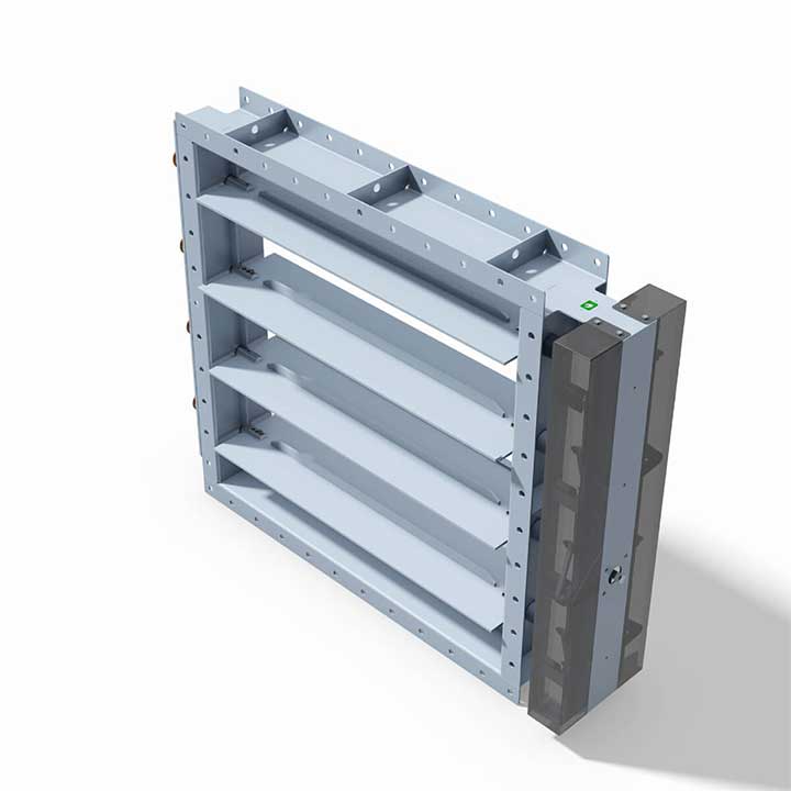 Louver damper