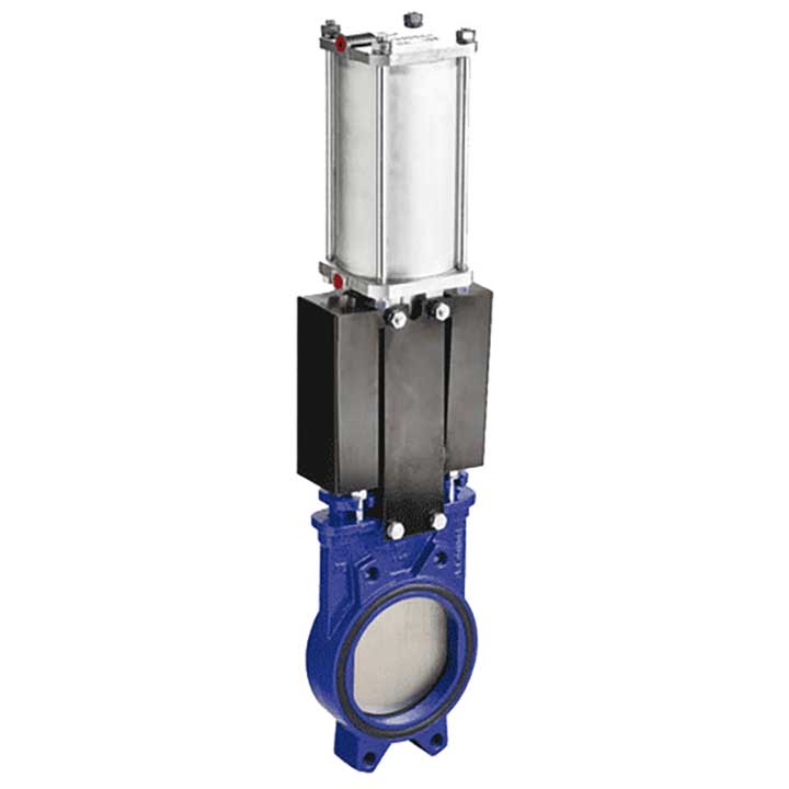 Bidirectional knife gate valve