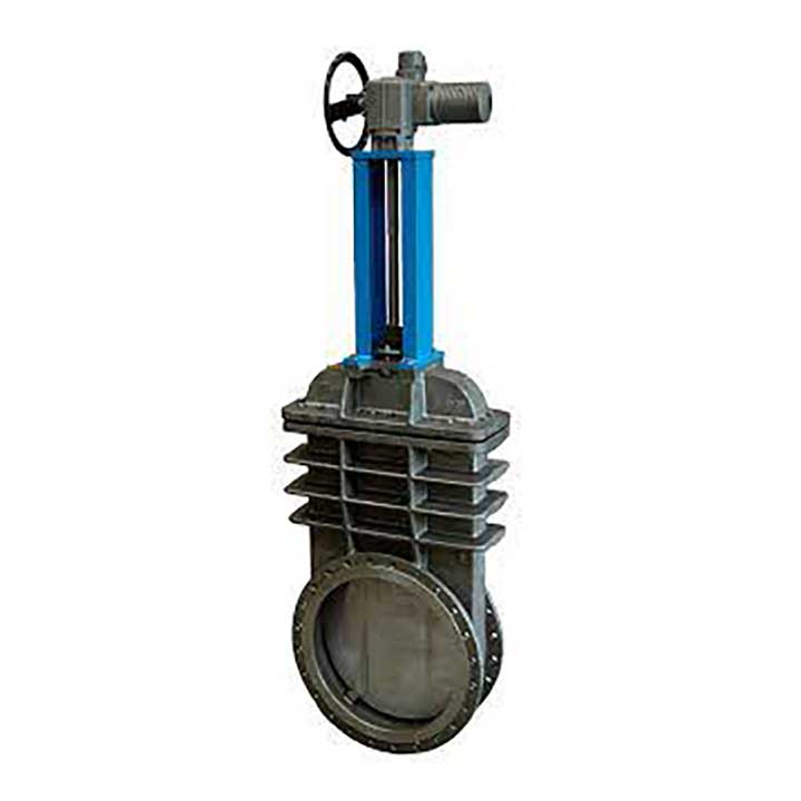 Fabricated high pressure knife gate valve